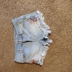 Mossimo High Rise Jean Shorts Size 6